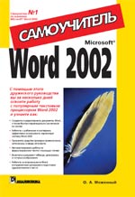 Microsoft Word 2002. 